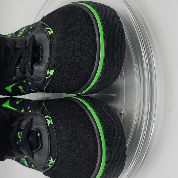 G Black Airwalk suede Alien Sneakers outerspace spaceship space Boys sz 5 - Picture 3 of 10